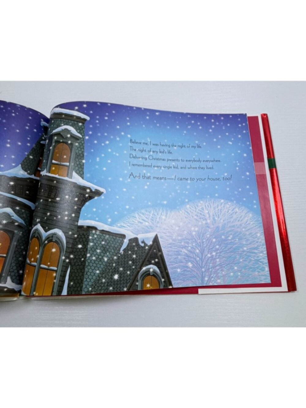Santa Kid Childrens Christmas Book James Patterson 2004 Hardcover with Poster - Picture 10 of 13